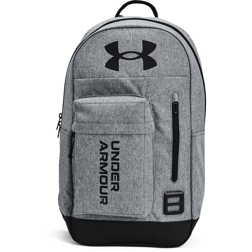[アンダーアーマー] UA Halftime Backpack [Pitch Gray Medium Heather / Black / Black]