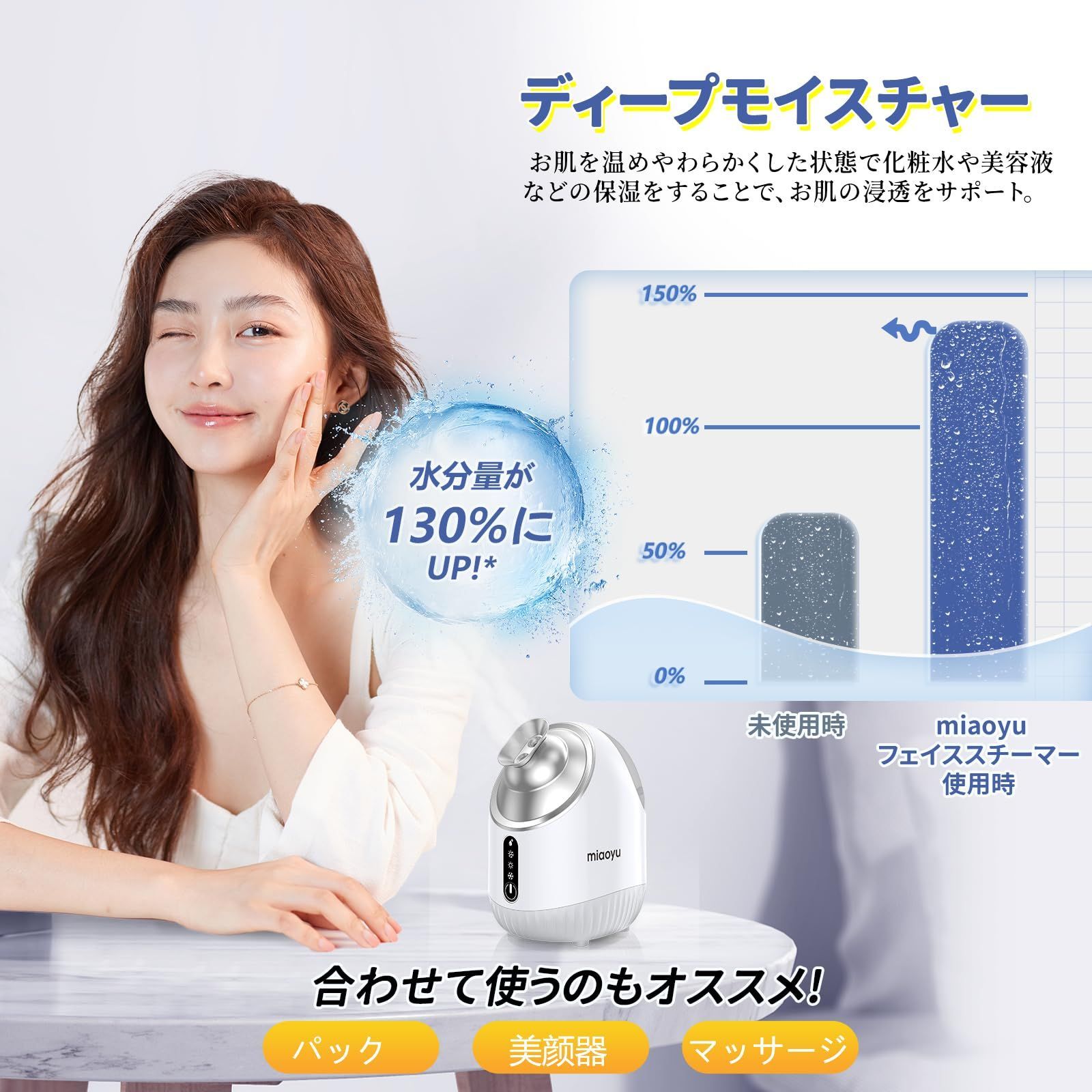 クロモミスト　フェイシャルスチーマー フェイシャルスチーマーCHROMO MIST Ⅳ【クロモミストⅣ