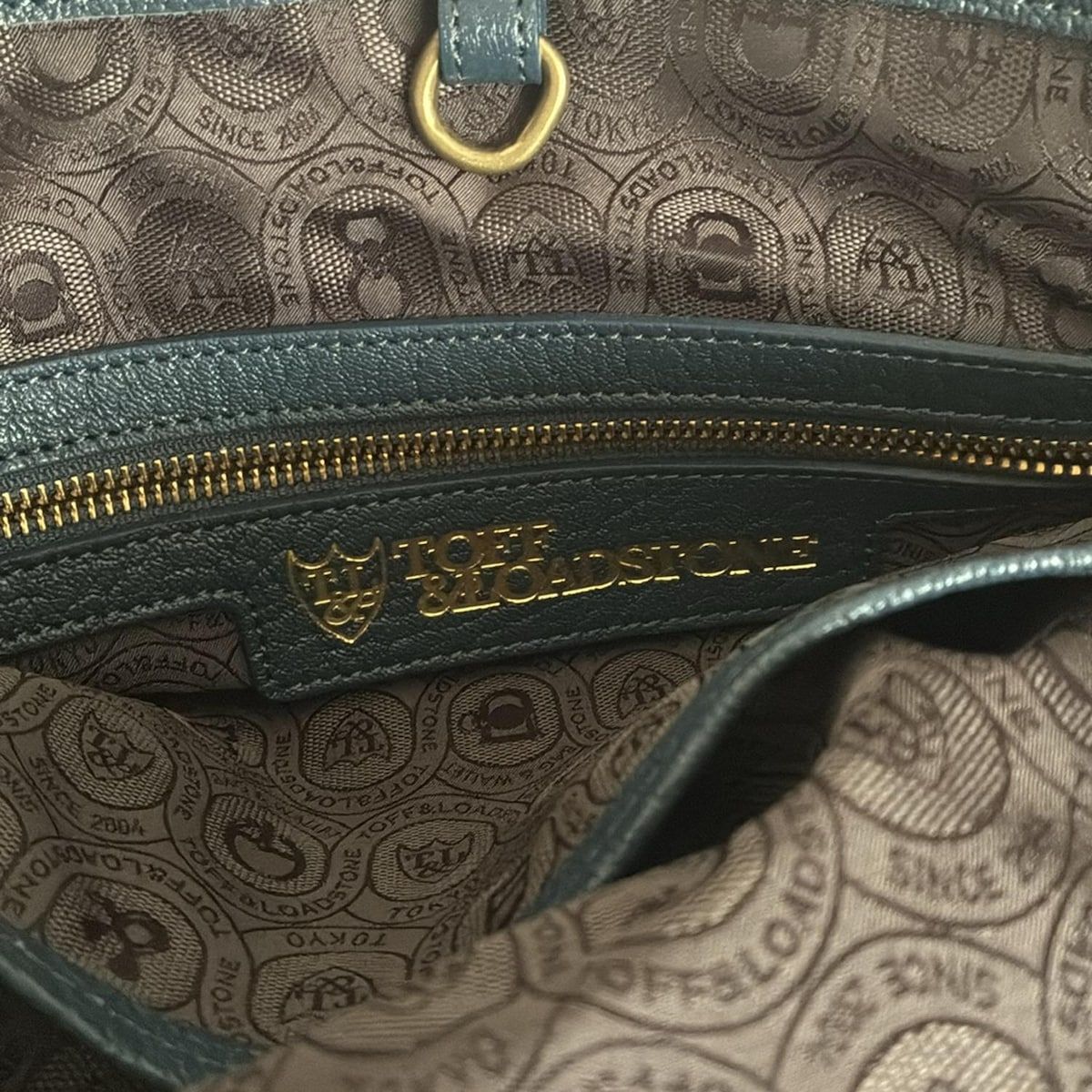 TOFF-LOADSTONE トフアンドロードストーン トートバッグ - ネイビー レザー USTAUSTRALIA_COM_AU