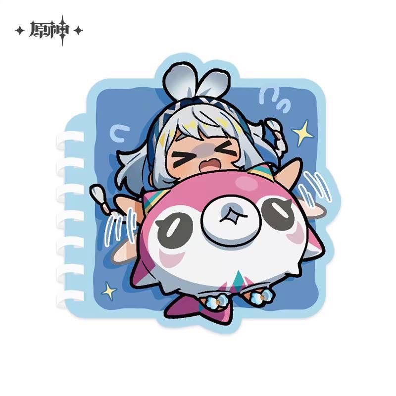 公式正規品 原神 ちびキャラ ノート キィニチ シロネン ムアラニ