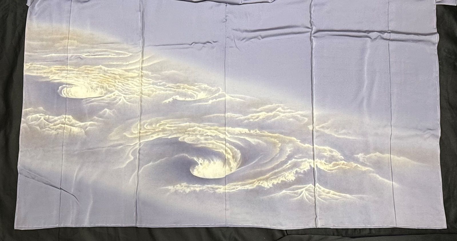 k31⭐️うず潮色留袖⭐️染の北川⭐️仮絵羽正絹袷広襟⭐️新品 未仕立て k31⭐️うず潮色留袖⭐️染の北川⭐️仮絵羽正絹袷広襟⭐️新品 未