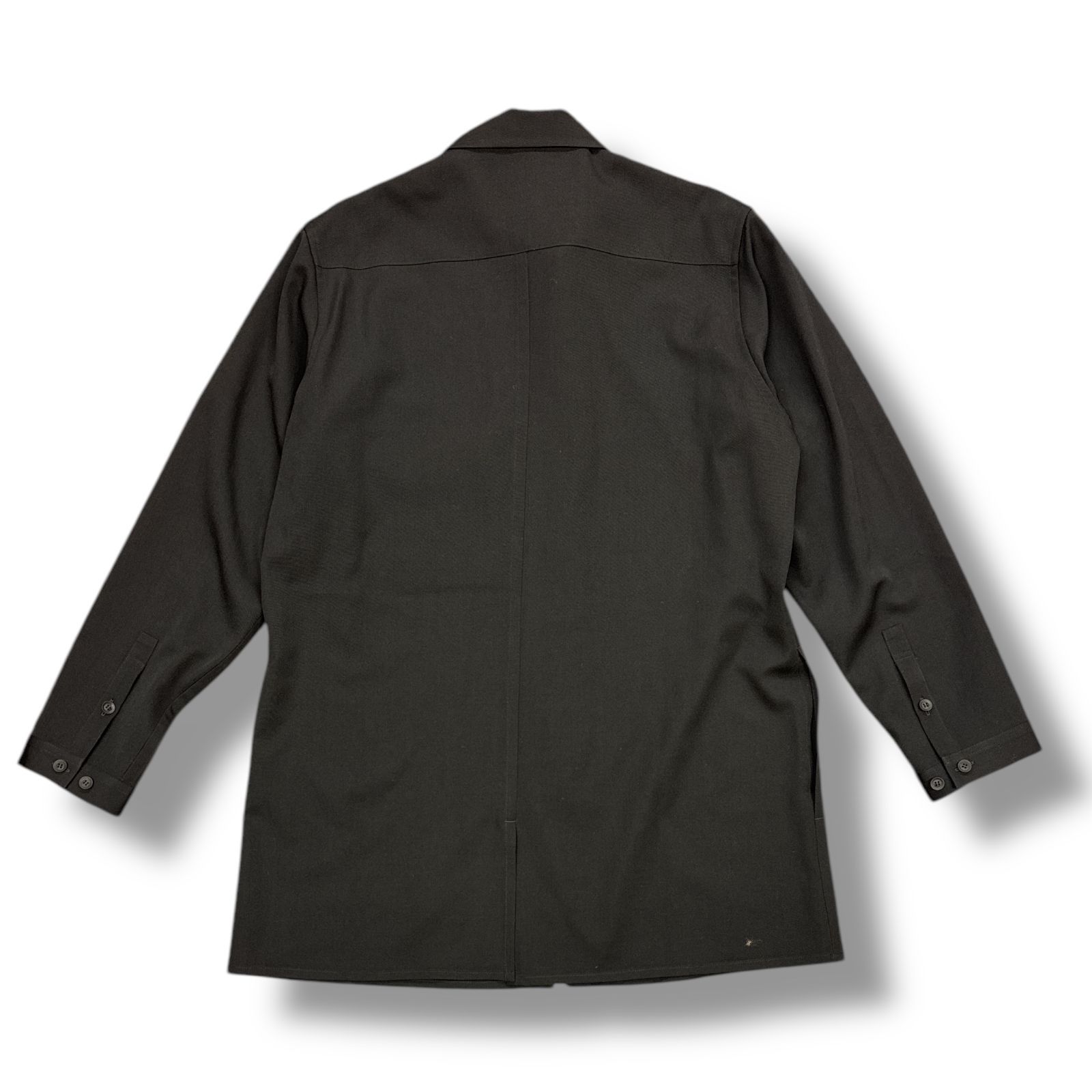 参考上代77000円 未使用品 Yohji Yamamoto POUR HOMME WOOL GABARDINE 