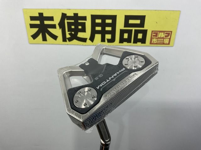 【中古】パター タイトリスト 【未使用・シュリンク付】スコッティキャメロン　ファントム9.5  2024/オリジナルスチール[34]//3.5[4730]