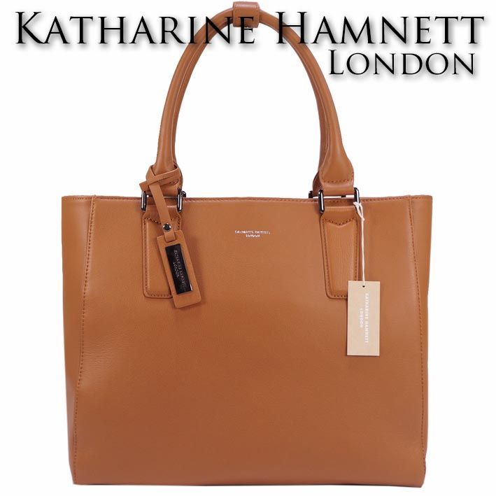 新品/正規品】KATHARINE HAMNETT LONDON 牛革オールレザー 2WAY 