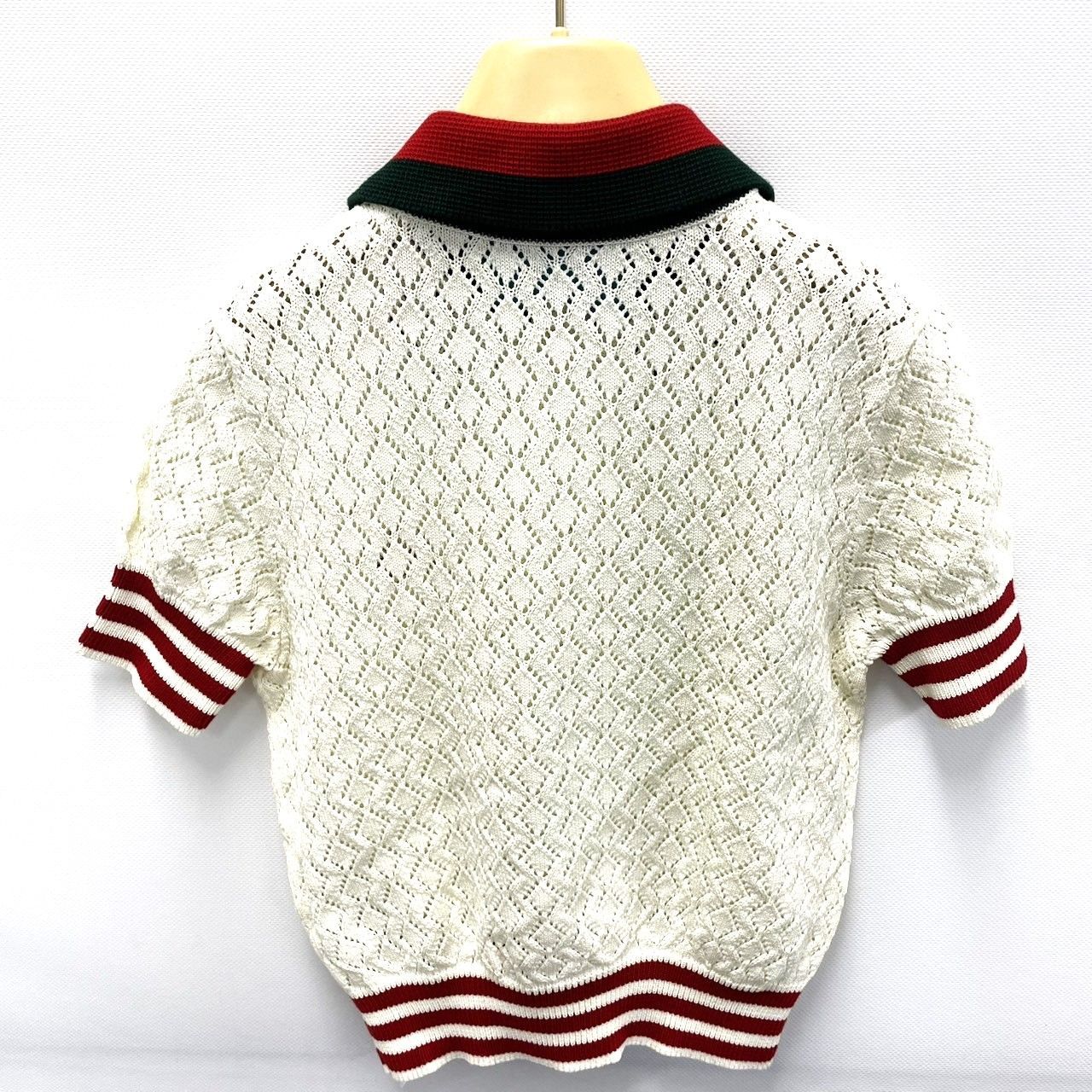 K620】GUCCI (グッチ) /22AW//adidas/アディダス/半袖ニット 