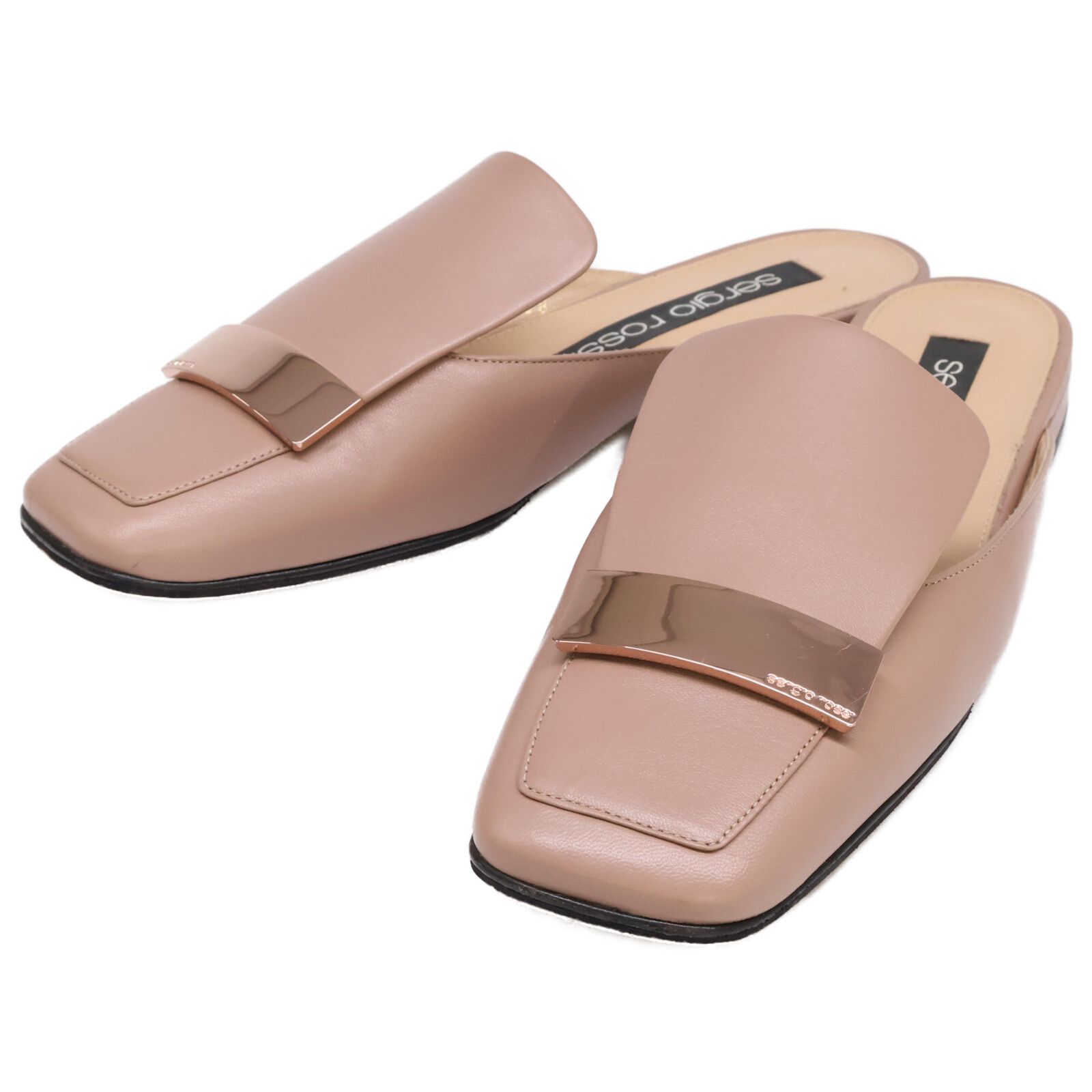 極美品セルジオロッシsergiorossi リアルパイソンレザーミュール23.5 2367910994.jpg?1725789701