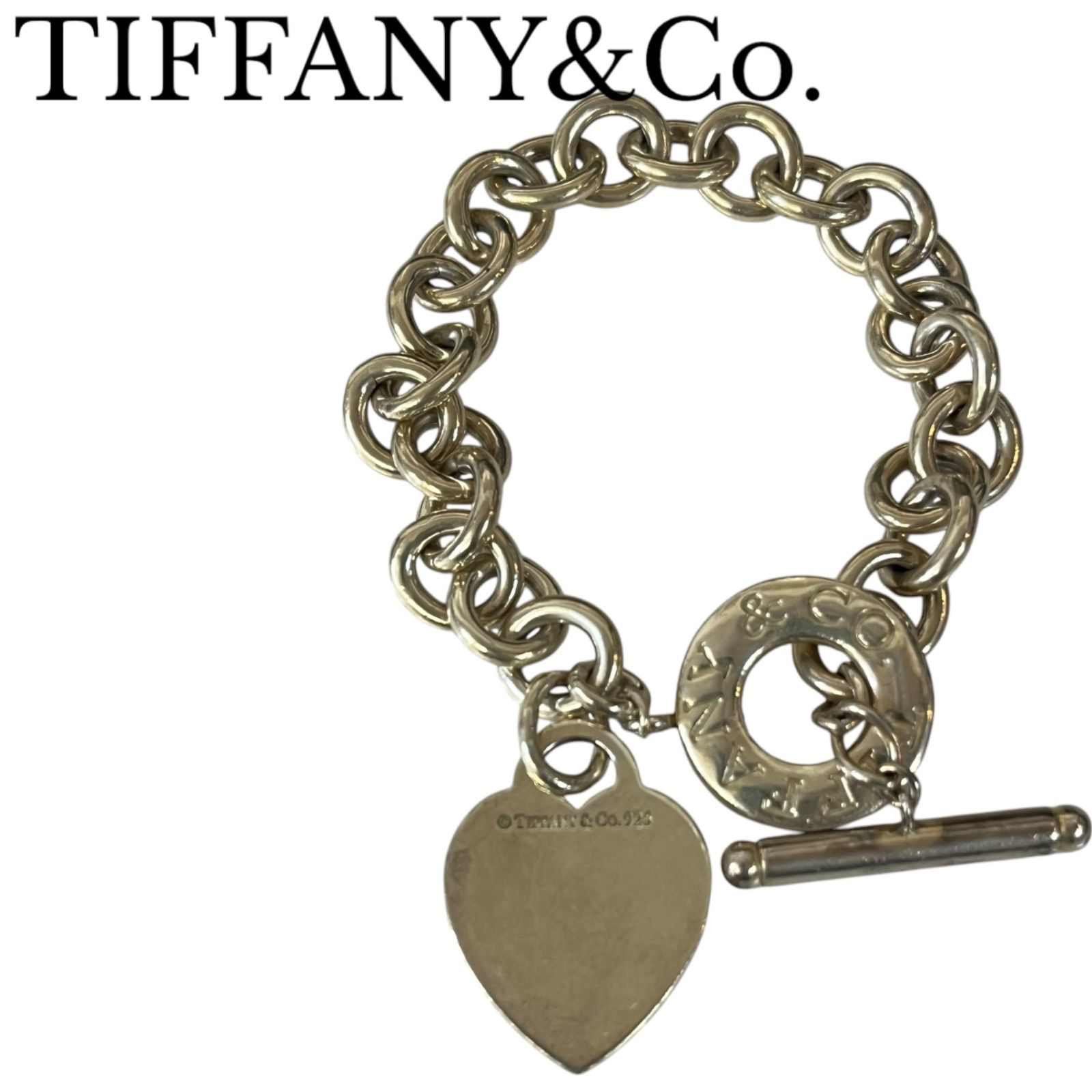 ティファニーリターントゥ ハート トグル ブレスレット シルバー925