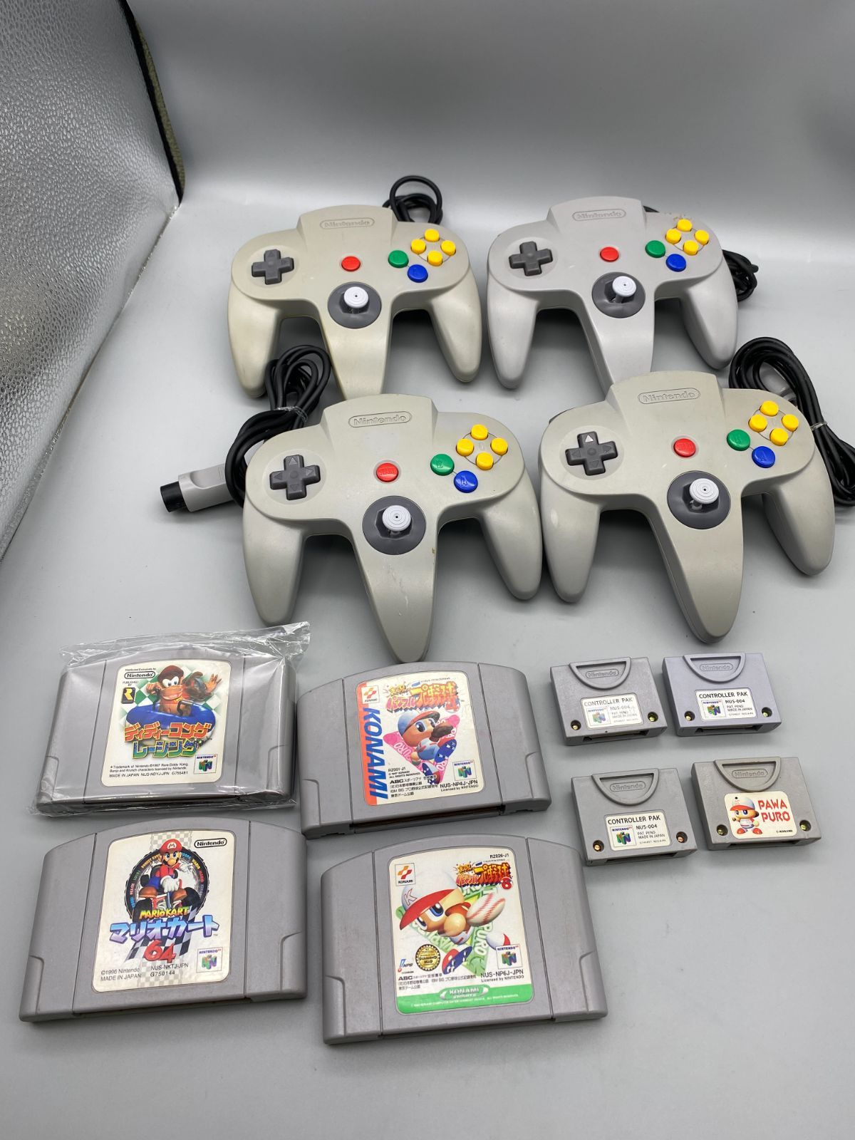 Nintendo 64 コントローラー 人気ソフトとセット販売