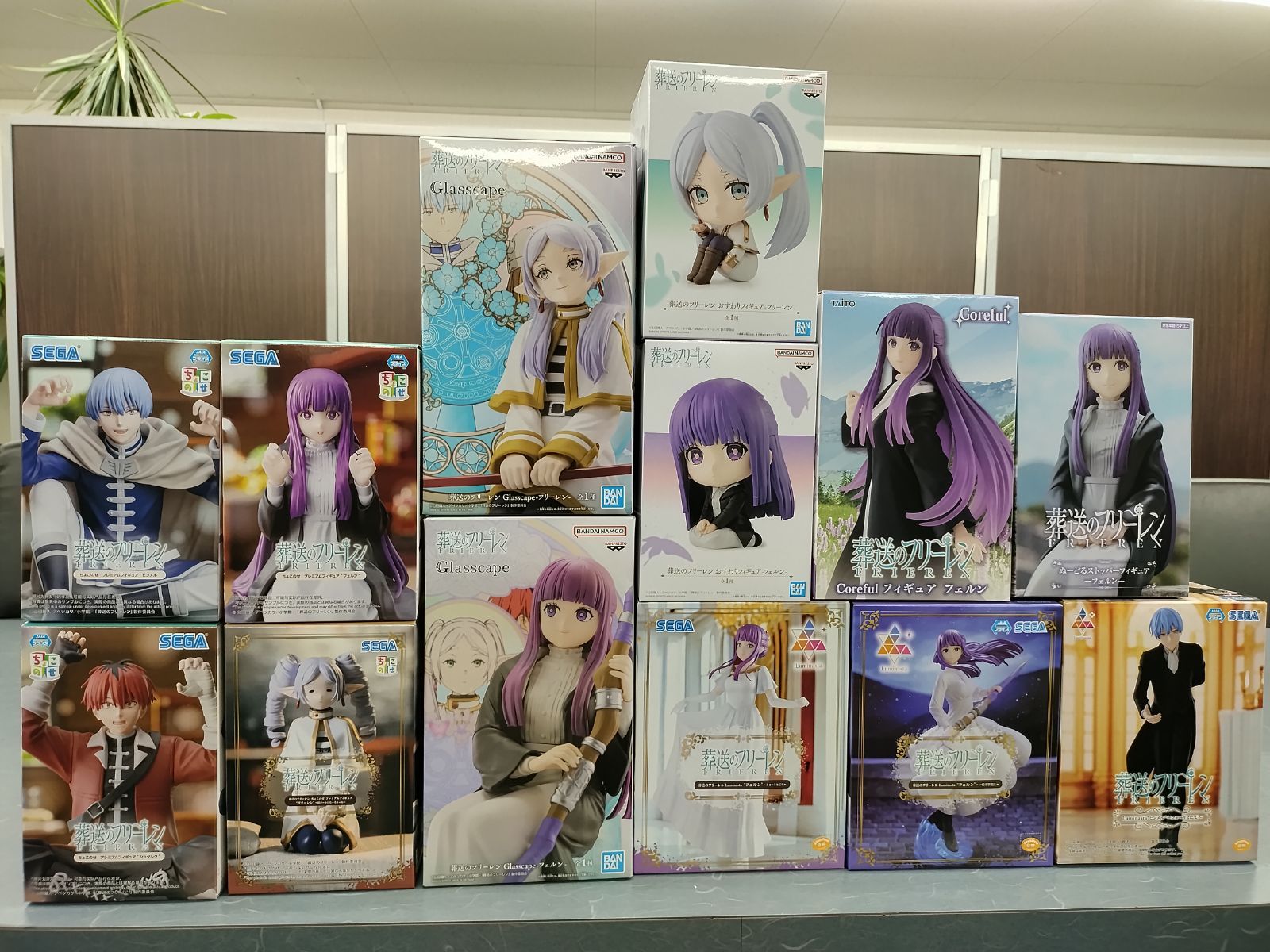 未開封 葬送のフリーレン プライズフィギュア まとめ売り 14点セット まとめ売り 未開封品プライズフィギュア 葬送のフリーレン 14個