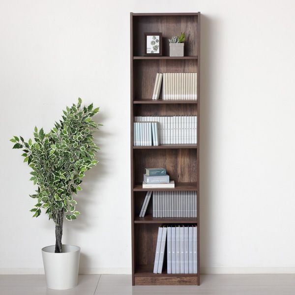 らくらく組立文庫本棚 約幅45cm ダークブラウン 組立式 MARWIL-DEMENAGEMENTS_CH