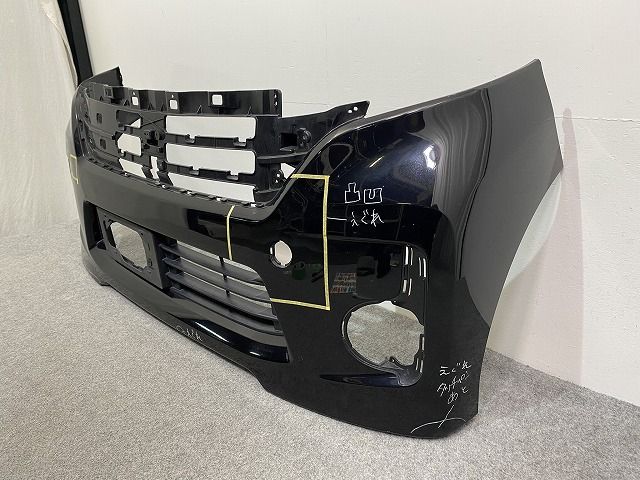 美品 日産デイズルークスB21Aフロントバンパー ブラックCANハイウェイ