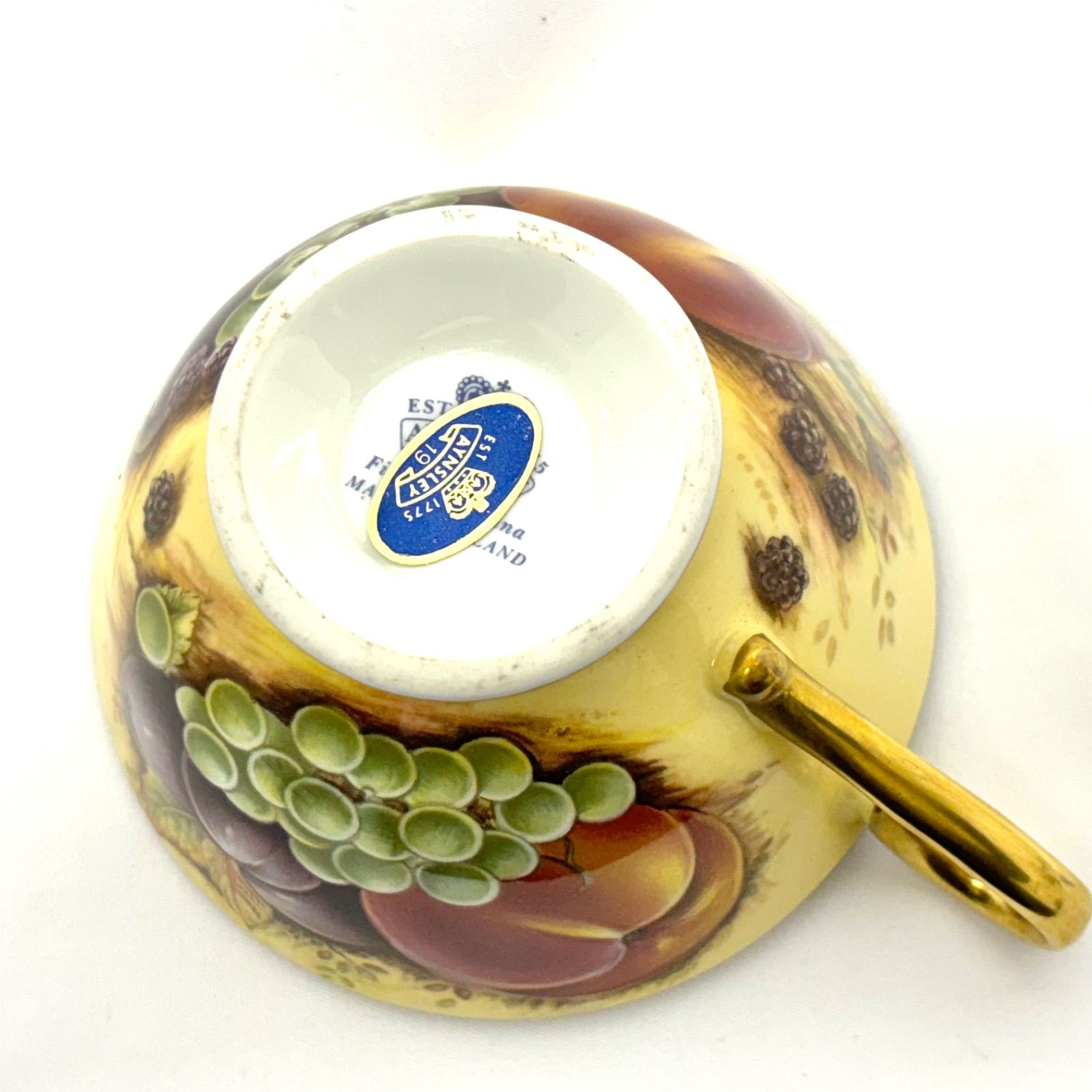 希少品！エインズレイ オーチャード・ゴールド トリンケットボックス 小物入れ 希少品！エインズレイ オーチャード・ゴールド トリンケットボックス