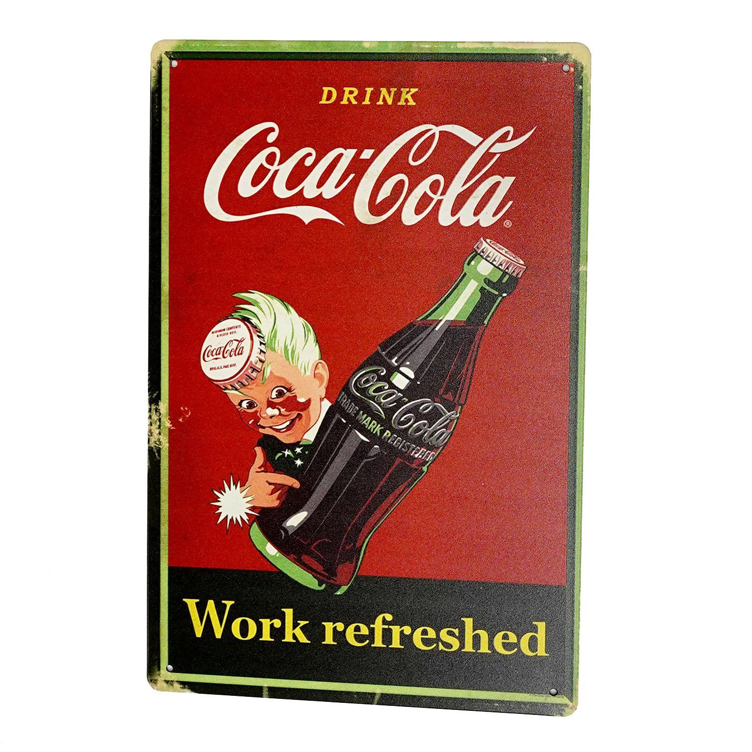 コーラ COKE アメリカン雑貨 ブリキ看板 アメリカ雑貨 アメカジ