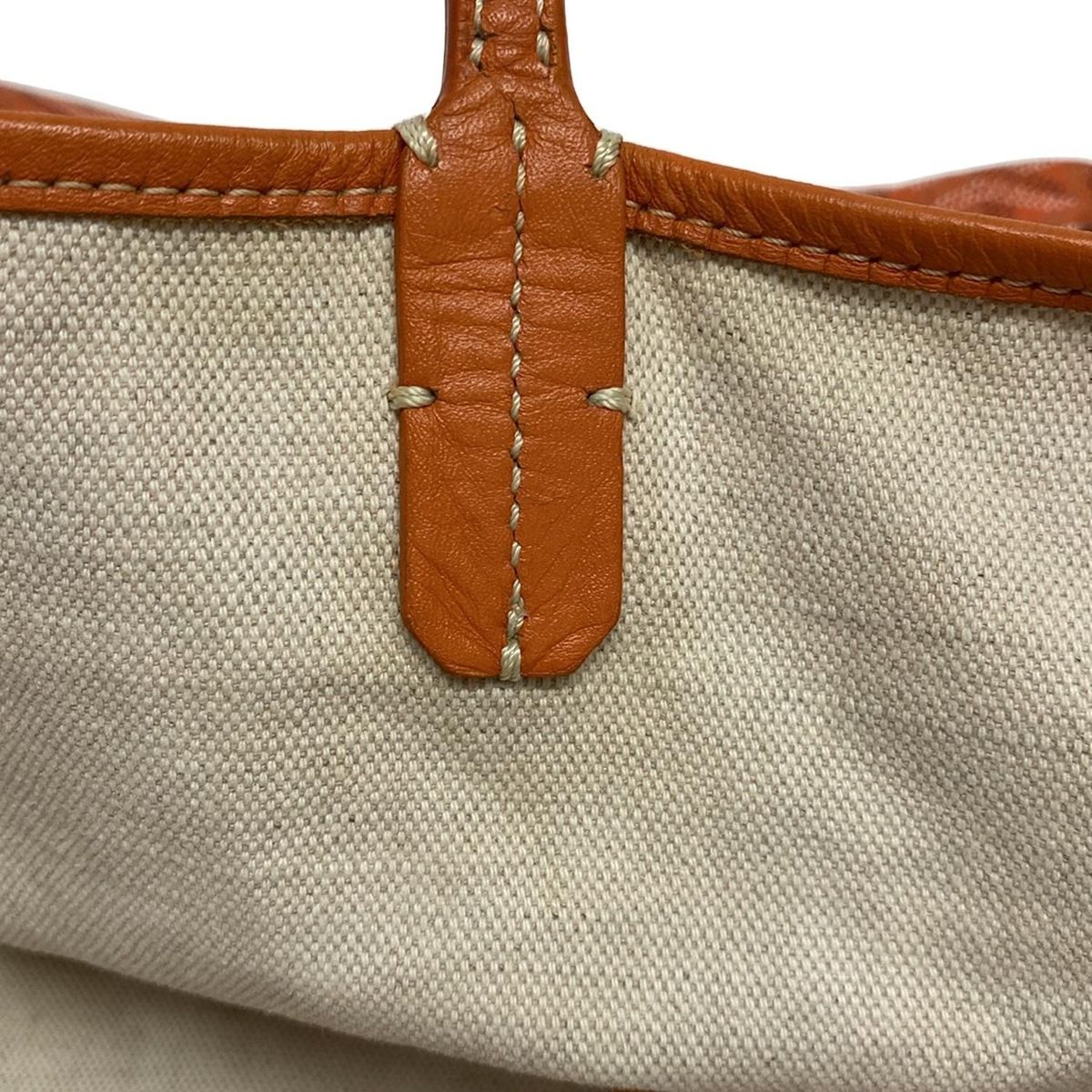 GOYARD(ゴヤール) トートバッグ サンルイPM オレンジ レザー