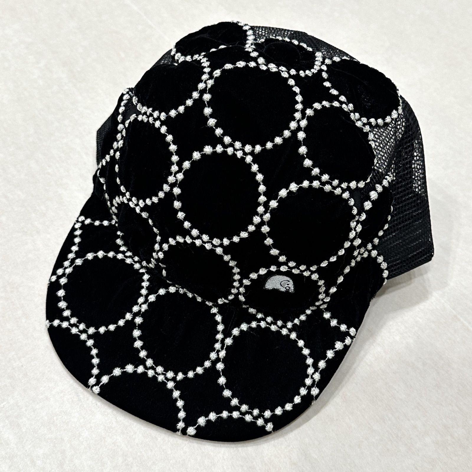ミナペルホネン →keisuke kanda タンバリン　野球帽　ブラック 美品】ミナペルホネン mina perhonen keisuke kanda tambourine