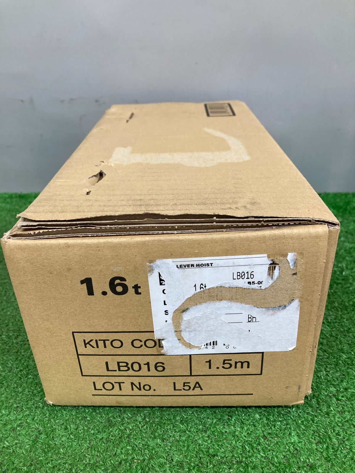 未使用品】【0921】☆KITO(キトー) 1.6tレバーブロック L5A L5型 LB016