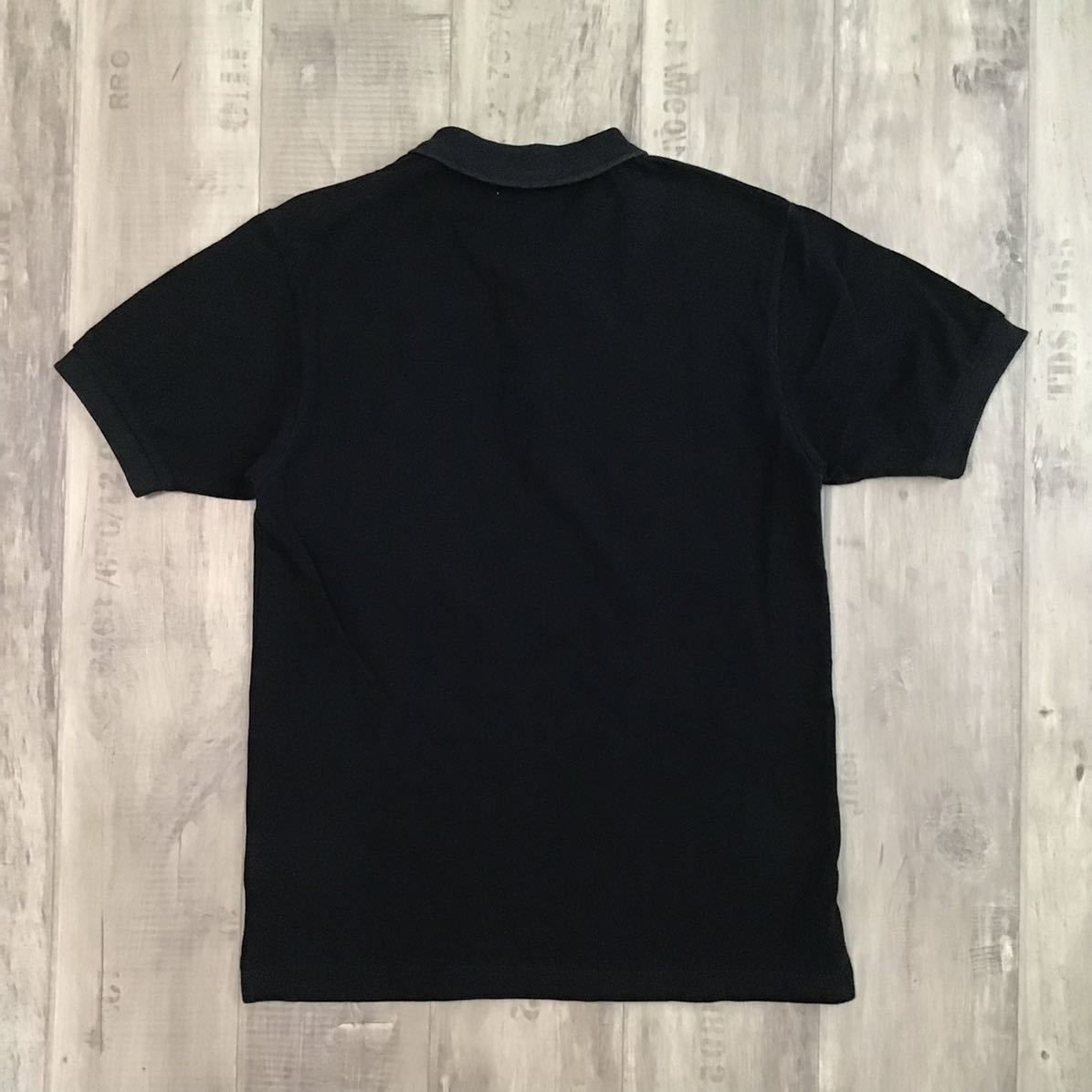 スワロフスキー APE HEAD ポロシャツ Mサイズ a bathing ape