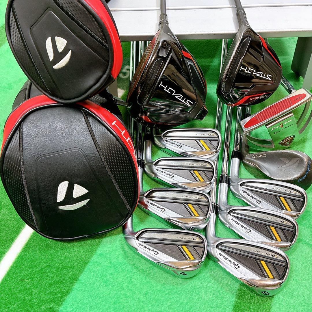 TaylorMade stealth RBZメンズゴルフセット11本 初心者 - メルカリ
