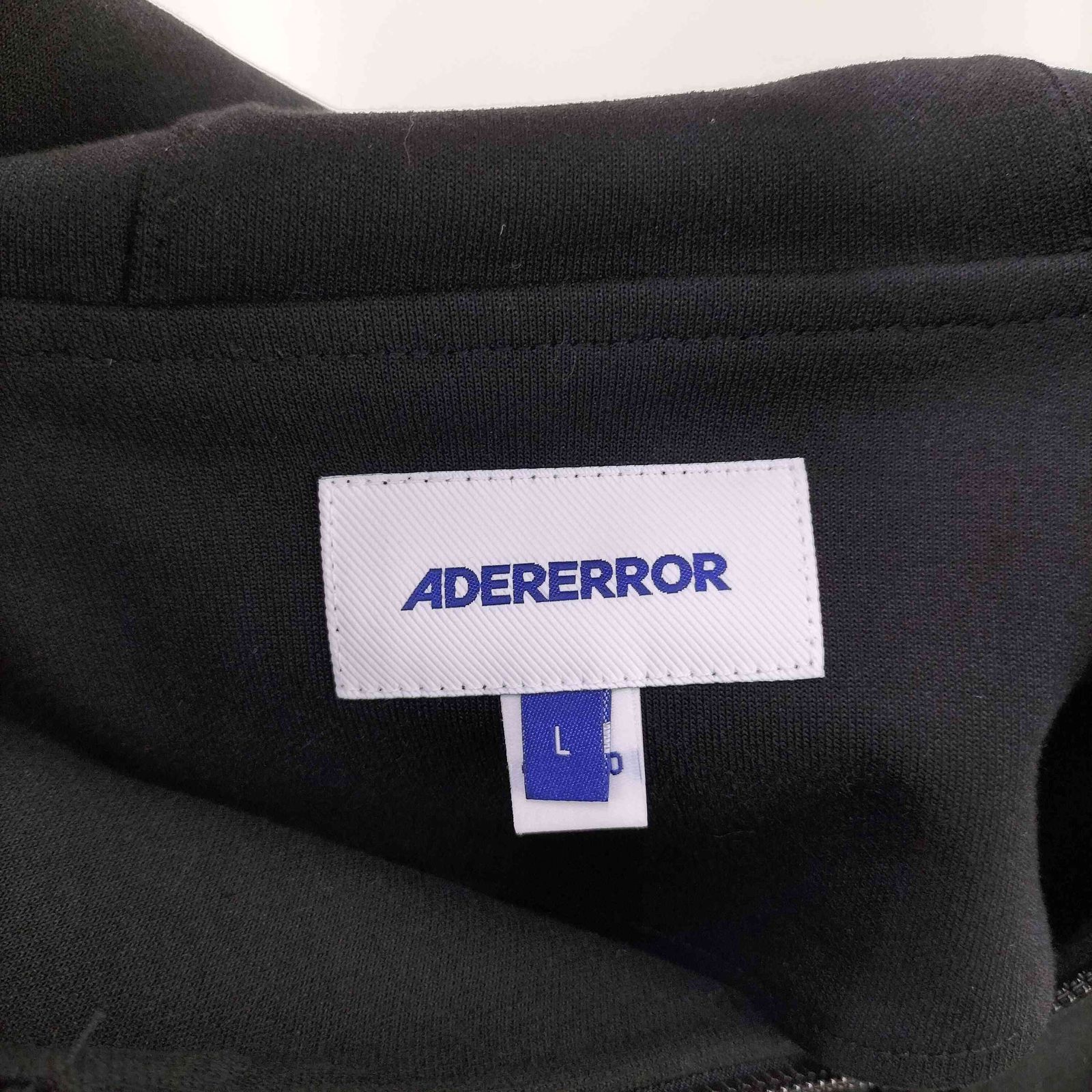 ⭐︎大人気⭐︎ADER ERROR ダブルジップフリース ☆送料・関税込☆ADERERROR☆TRS decal hoodie zip-up☆パーカー