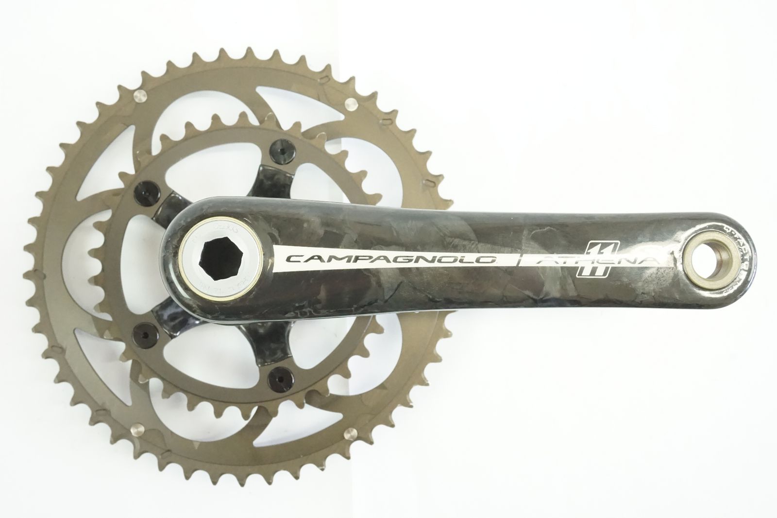 新品未使用　アテナクランク　カンパCampagnolo　172.5　50-34T CAMPAGNOLO 「カンパニョーロ」 ATHENA 50-34T 172.5mm クランク