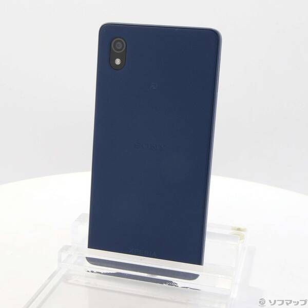 中古品〕 Xperia Ace III 64GB ブルー SOG08 au SIMフリー【348