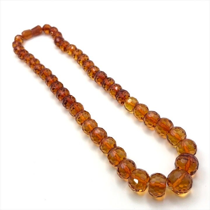 超美品 Beoluna ベオルナ 琥珀 コハク 天然石 37.5g レディース