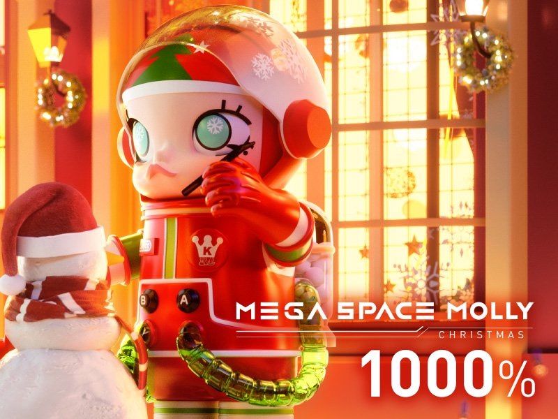 その他 MEDICOM TOY - POP MART CHRISTMAS1000% MEDICOM TOY - pop mart space molly christmas 1000%の通販 by