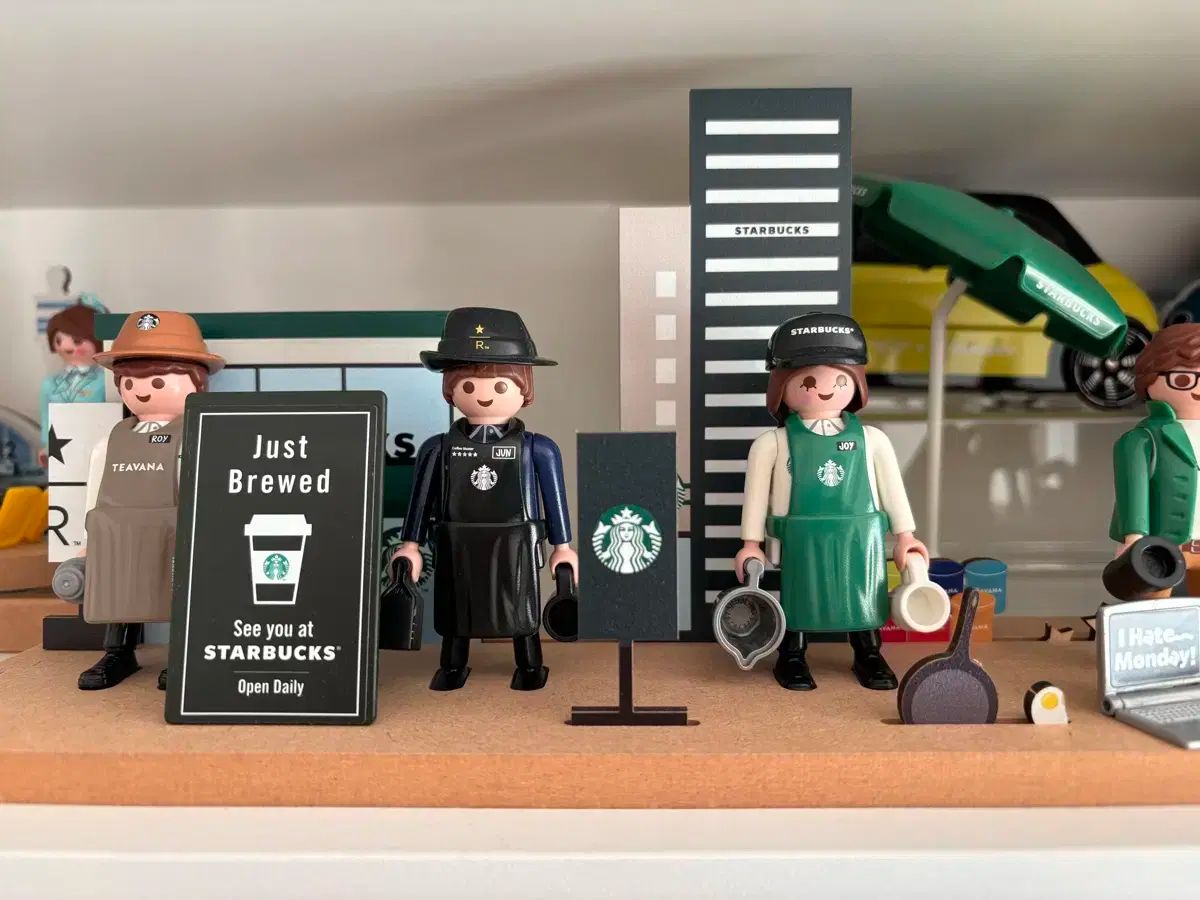 プレイモービル スターバックス | 韓国限定 Starbucks 公式通販 Qoo10 