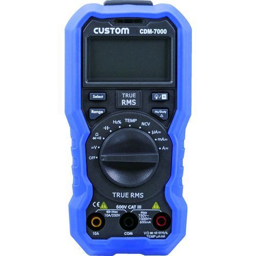 【新品・7営業日以内発送】カスタム CDM-7000 デジタルマルチメータ CDM7000【沖縄離島販売不可】