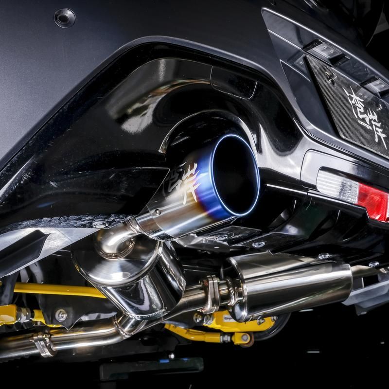 湾岸 BRZ ZD8 マフラー FA24 車検対応 3P構造 チタン製 左右出し MT AT エキゾースト 排気 ワンガン