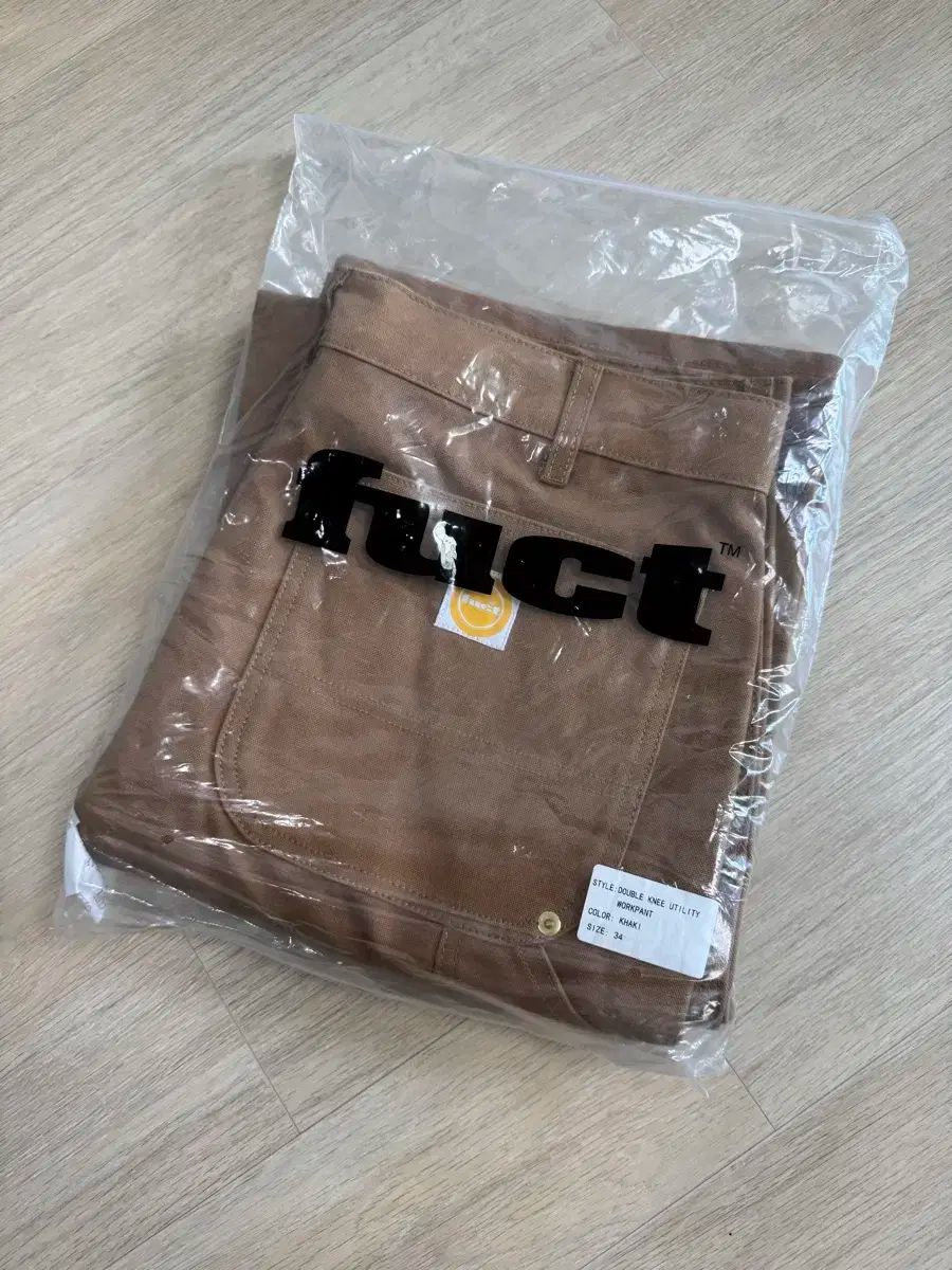 34 くそったれ FUCT ダブルニー ワークパンツ