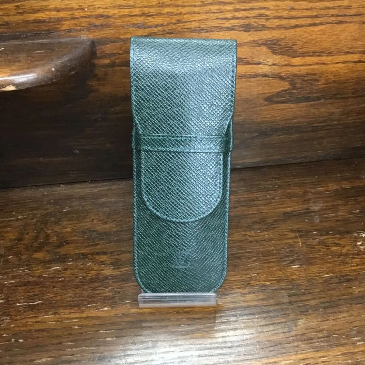LOUIS VITTON ルイ ヴィトン タイガ エテュイ スティロ ペンケース グリーン エキスパート藤沢辻堂店