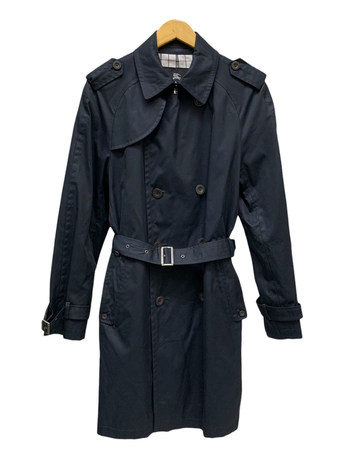 ✨美品✨ 完売 バーバリーブラックレーベル トレンチコート ノバチェック L 黒 バーバリーブラックレーベル トレンチコート ノバチェック ブラック L