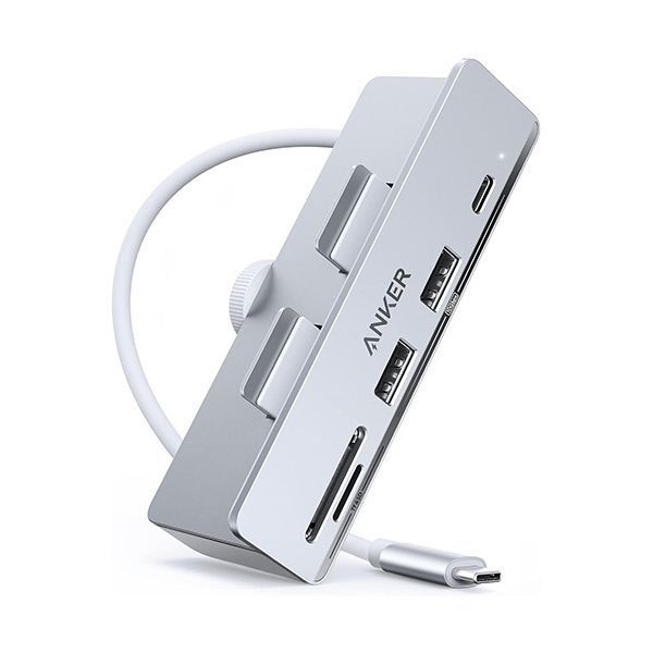 アンカージャパン ANKER 535 USB-Cハブ 5-in-1 for iMac 10Gbps シルバー A8353041 1個