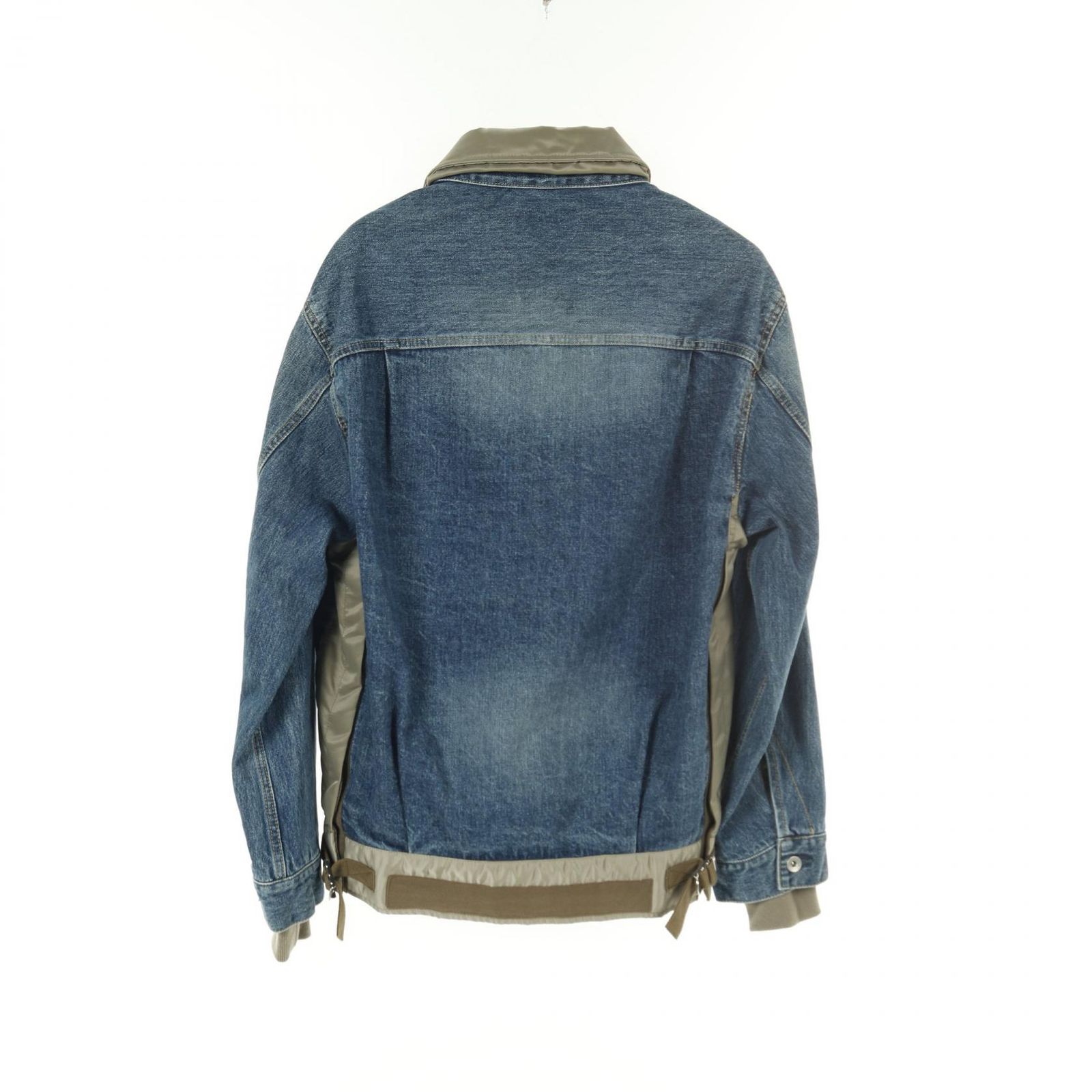 サカイ Sacai デニムジャケット ナイロンドッキング 23-03000M