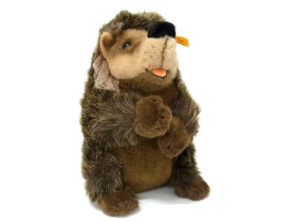 ■新品■未使用■ Steiff シュタイフ 070754 PAC75％×コットン25％ ハリネズミ ぬいぐるみ ブラウン系 AV8909 □新品□未使用□ Steiff シュタイフ 070754 PAC75％×コットン25