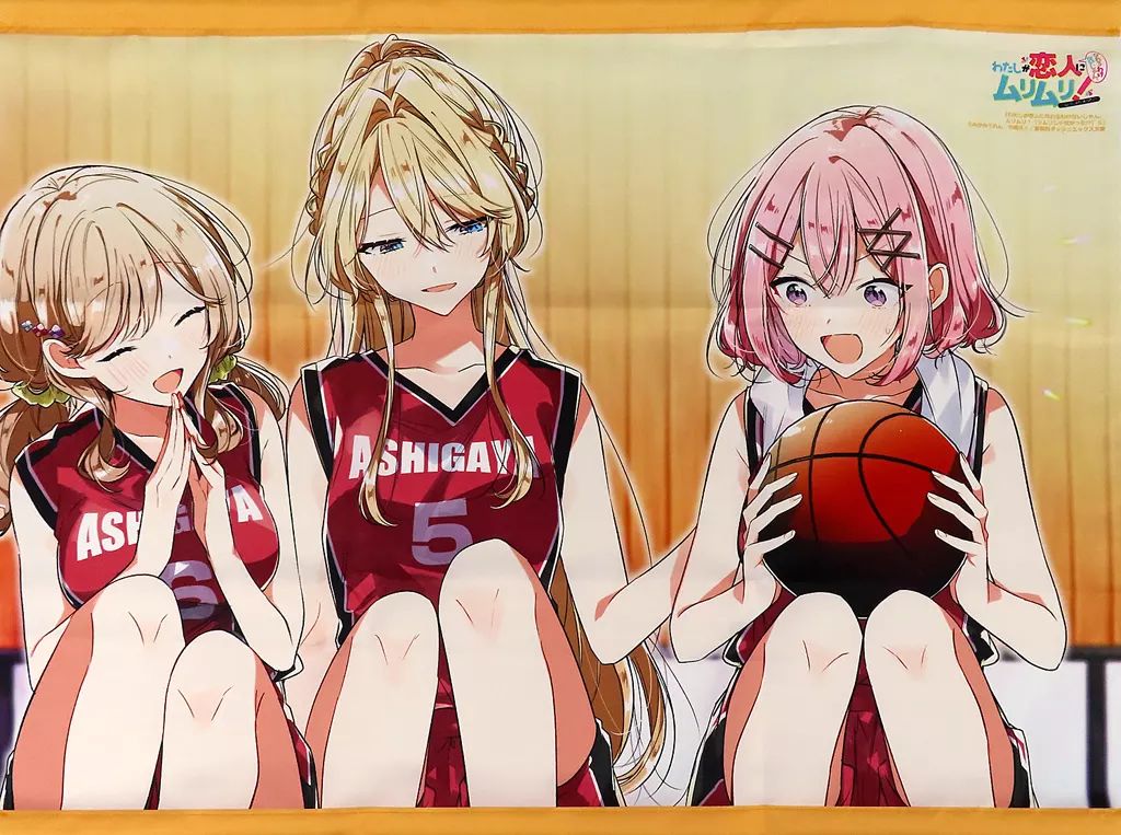 中古】タペストリー [単品] 甘織れな子＆王塚真唯＆瀬名紫陽花 B2