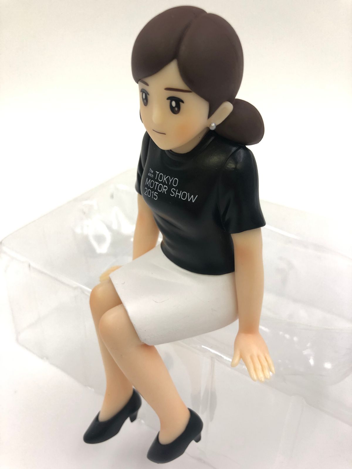 ♪) フチ子 東京モーターショー2015 ブラック コップのフチ子+ ぷらす