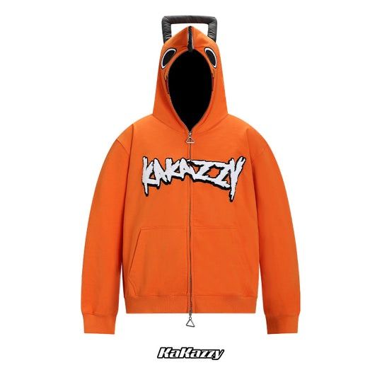 KaKazzy】チェンソーマン ポチタ フルジップ パーカー 男女着用