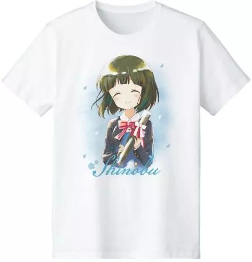 【中古】衣類 大宮忍 Ani-Art aqua label Tシャツ ホワイト メンズXXLサイズ 「きんいろモザイク Thank you!!」