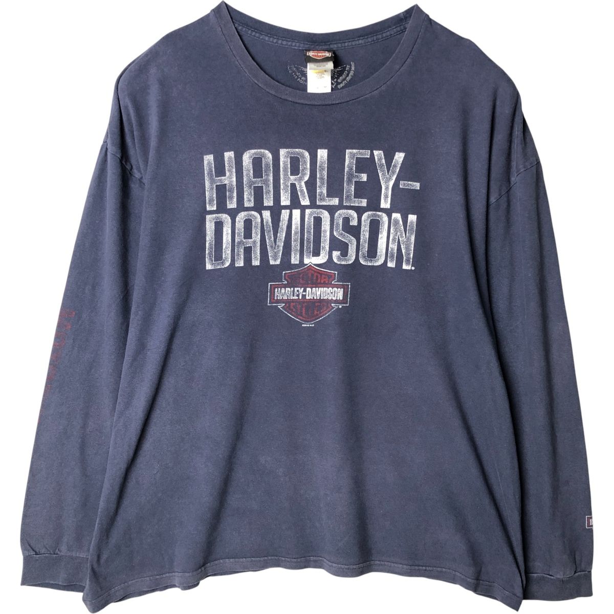 HARLEY DAVIDSON ロンT ハーレーダビッドソン BIGGS L 古着 ハーレーダビッドソン Harley-Davidson ロングTシャツ ロン