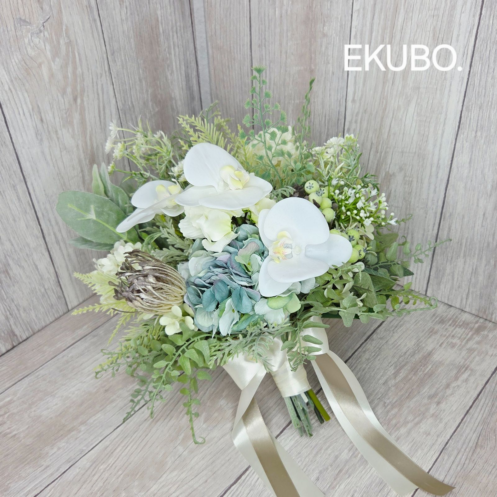 ウェディングブーケ-ブートニア