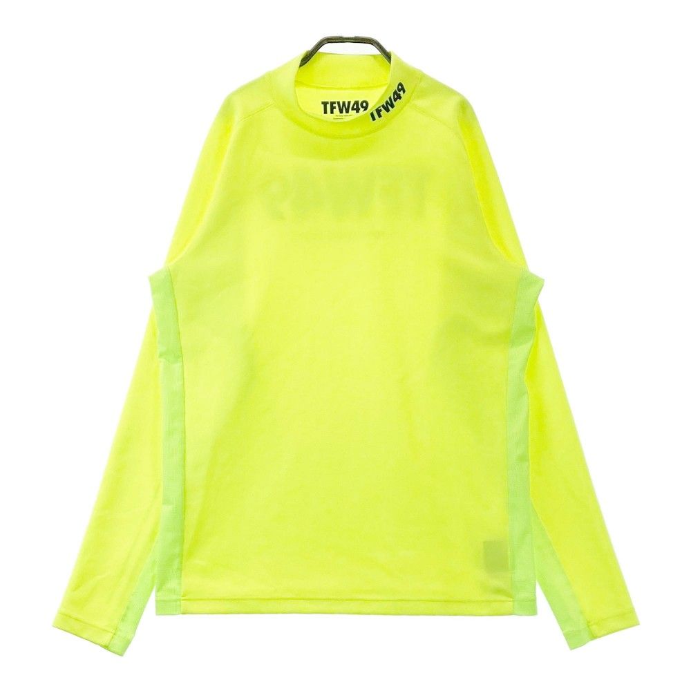 サイズ XL TFW49 ティーエフダブリューフォーティーナイン ハイネック 長袖Tシャツ グリーン系 240101343359 ゴルフウェア メンズ ストスト