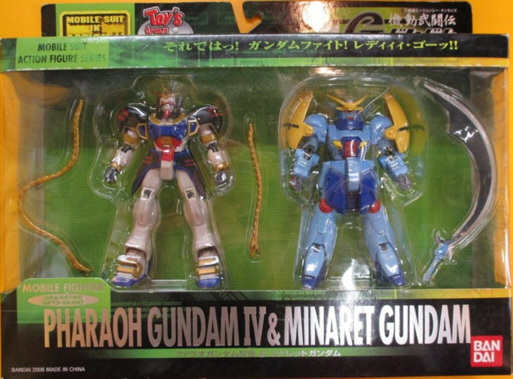 MIA ファラオガンダム　未開封 バンダイ MS in ACTION!!/MIA 機動武闘伝Gガンダム ファラオ