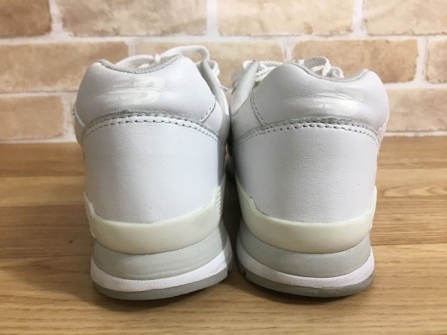 中古】 new balance ﾆｭｰﾊﾞﾗﾝｽ ﾚｻﾞｰｽﾆｰｶｰ CM996LTW ﾛｰｶｯﾄ ﾎﾜｲﾄ系 25.5