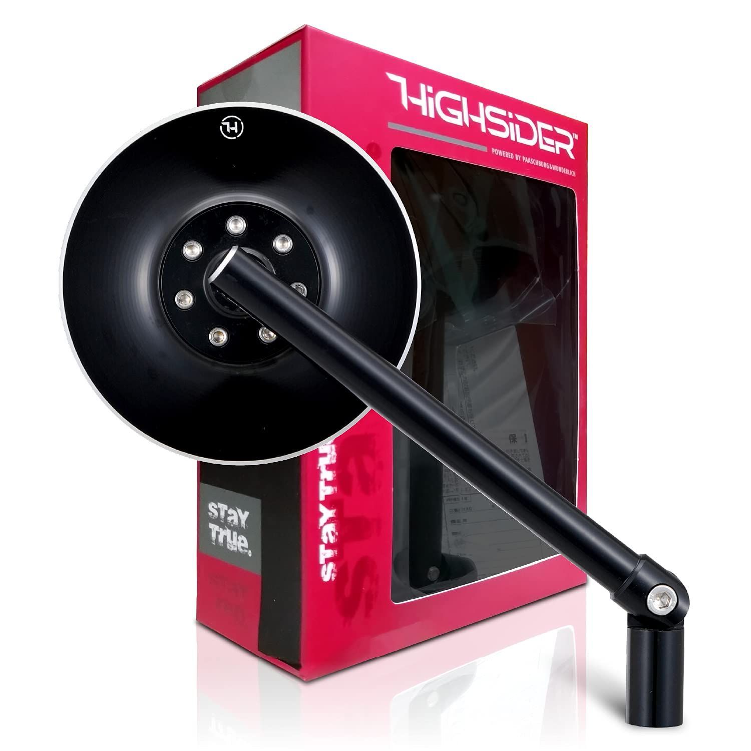 APAQVBCU(小さな店) オートバイ用バックミラー ウィンカー カワサキ ZX