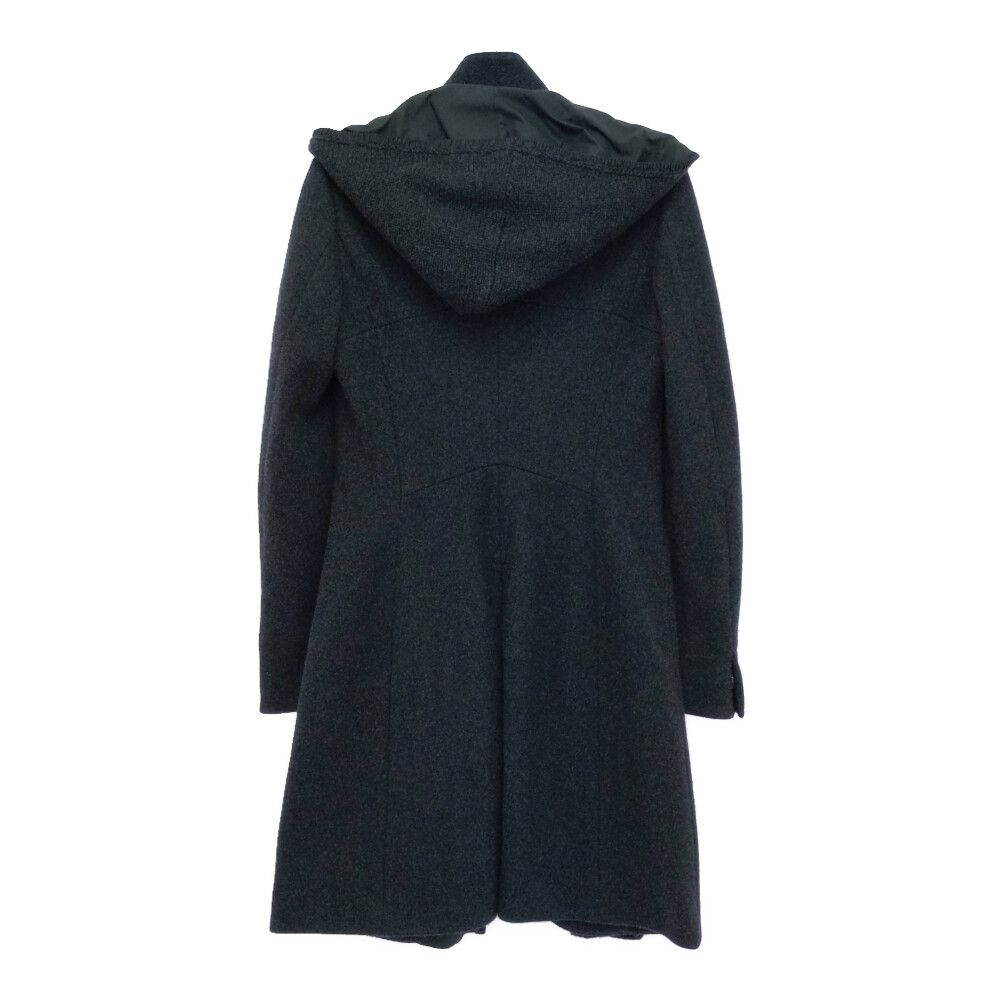 ブルネロクチネリ Aラインコート ウール カシミヤ 　フード　グレー　サイズ40 BRUNELLO CUCINELLI ブルネロクチネリ Aラインコート ウール