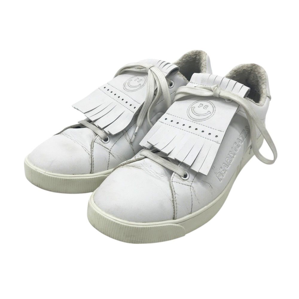 PEARLY GATES - 美品 PEARLY GATES パーリーゲイツ 053 2192202 ゴルフシューズ 23.5 レディース AT1360 PEARLY GATES (パーリーゲイツ) ゴルフシューズ レディース SIZE