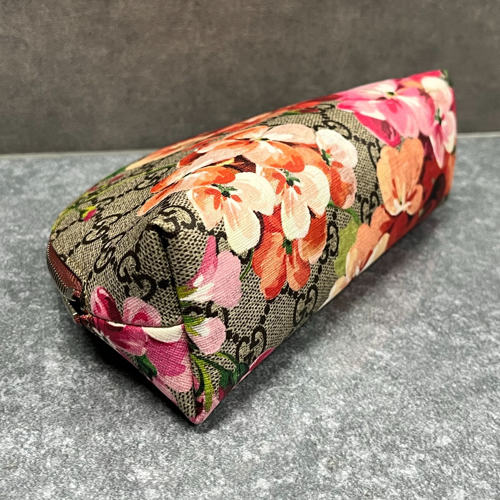 ◎J139 GUCCI グッチ GGブルームス 花柄 コスメティックポーチ