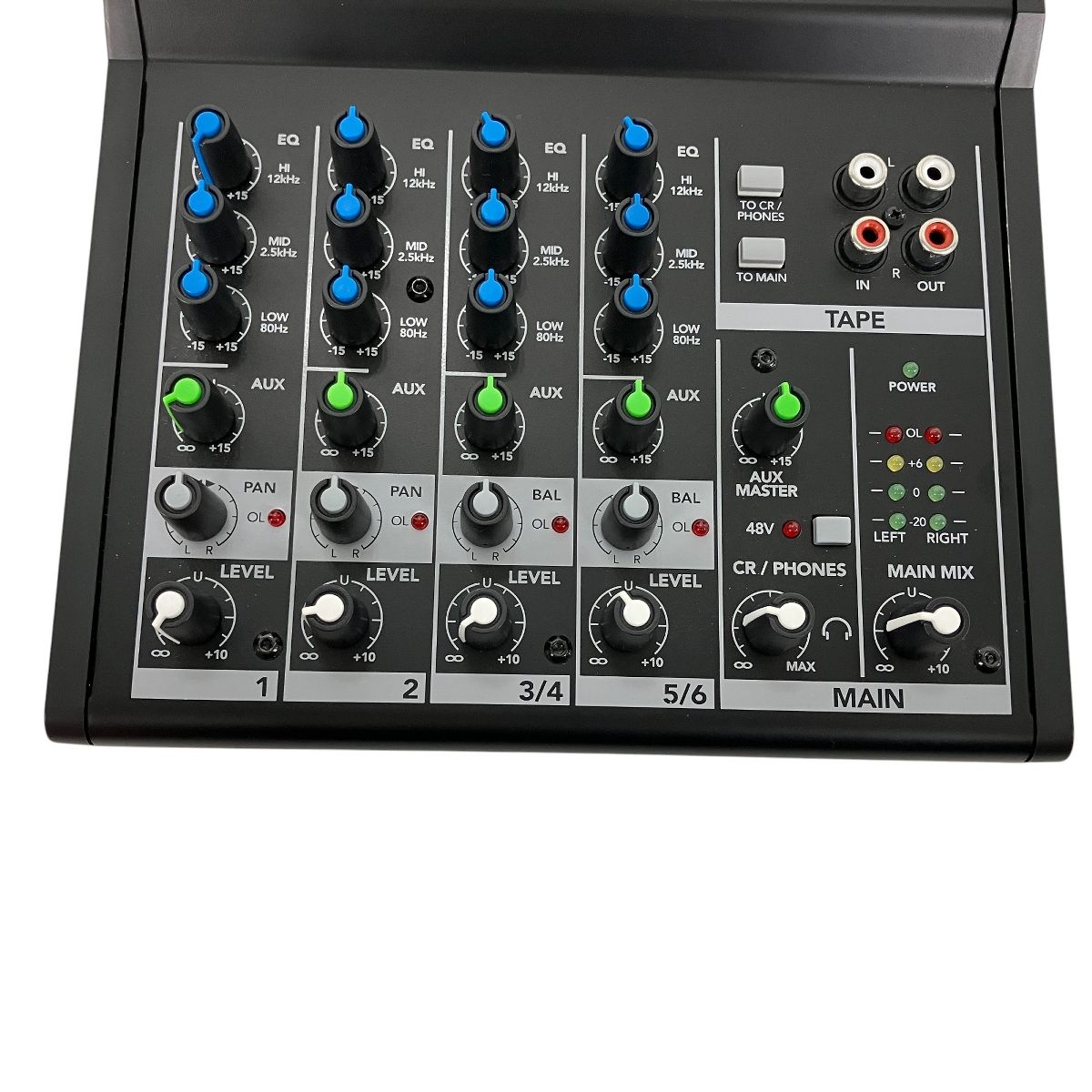 MACKIE マッキー MIX8 8ch 8-CHANNEL COMPACT MIXER アナログ